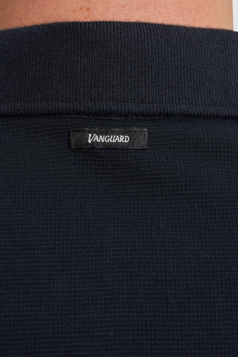 Vanguard short sleeve polo pique waffle str